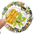 thumbnail image 1 of Calcomanías divertidas de vinilo impermeables para adultos, 50 unidades, 1 of 2