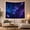 Galaxy Moon Chart, variant on Moon Stars Chart with Geometric Constellation Main Consists, Mystical Fantasy for Space Lovers, Galaxy Room Decor, Graduation Gift, Tapestry Wall Hanging for Bedroom and Dorm