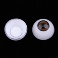 thumbnail image 4 of HILABEE 4 Paires 24mm Demi-Rond Poupée Nouveau-Né Yeux en Acrylique pour Bébé Reborn, 4 of 5