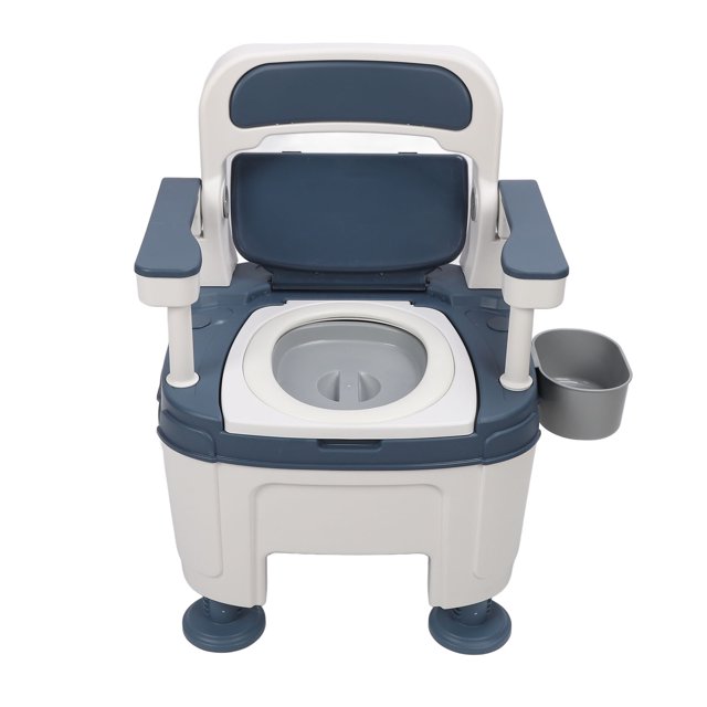 Table de Chevet Commode Toilette, Chaise-Pot Anti-Éclaboussures Résistante aux Odeurs Commode Toilette pour Femme Enceinte pour Salon