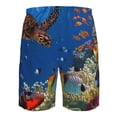 thumbnail image 6 of Naloa Colorful Coral Reef Men's Beach Shorts, Surfing shorts, Swim trunks, Quick Dry Swim Trunks for Surfing Beach Fun - Medium, 6 of 9