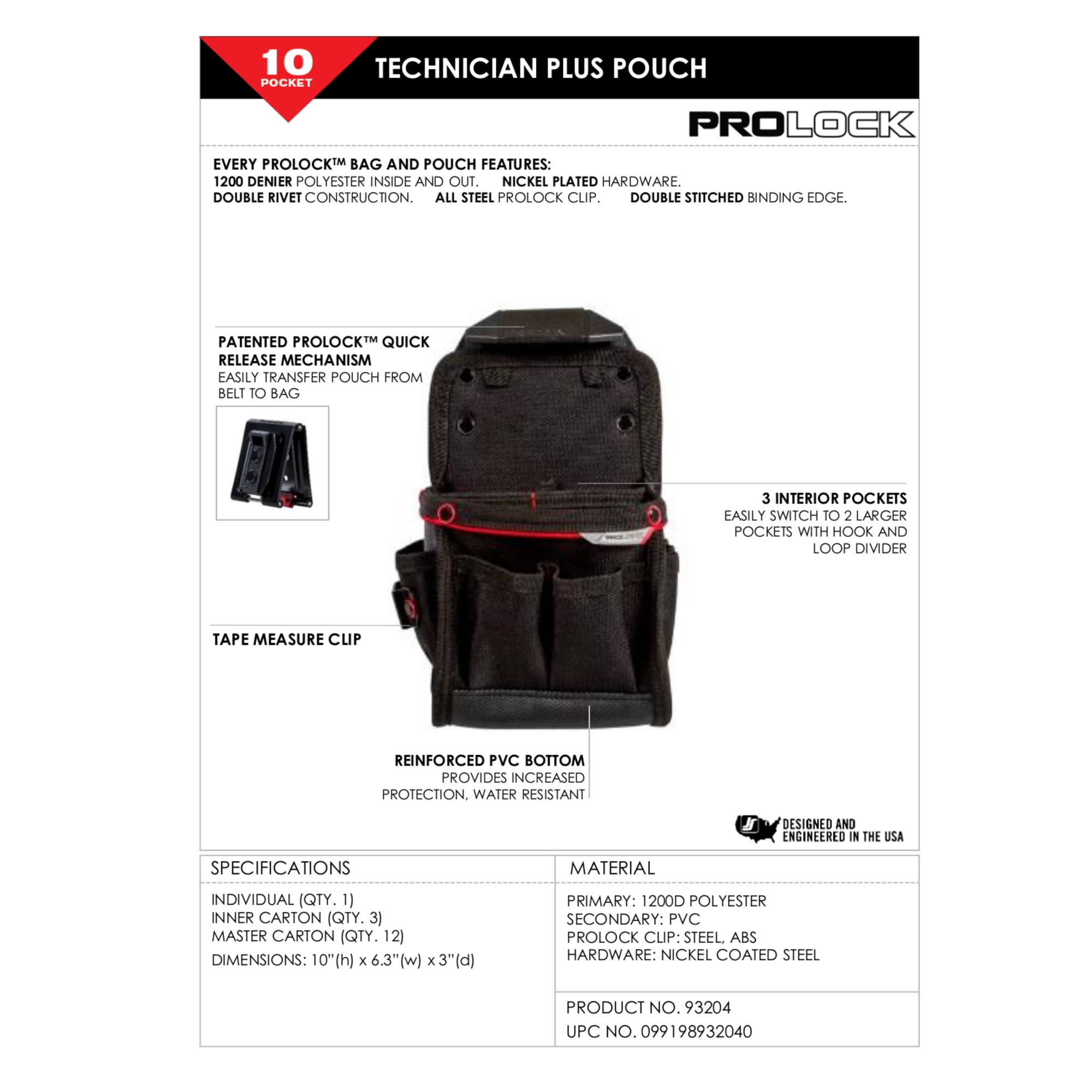 Husky Tool Pouch Husky Pocket Maintenance Pouch Multi Functional