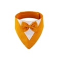 thumbnail image 2 of NIBOLOG Pet Tie Collar Party Dress Up Adjustable Triangle Scarf Gentleman Dog Wedding Suit Bow Collar Pets Accessories, 2 of 8