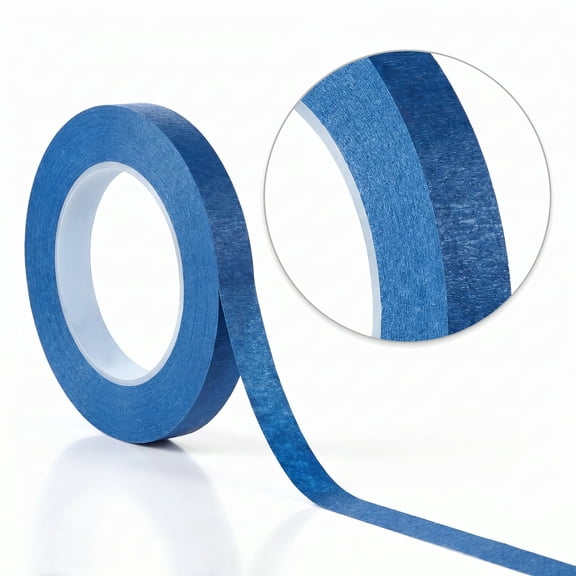 BlinkLLX 1/2 Inch Width x 55 Yards Blue Painter's Drafting Tape Multi Use Masking Scrapbooking Tape (1 Roll)