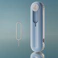 thumbnail image 4 of Limpiador de Auriculares, Herramiente de Limpieza Electónica Sim Luz de Almacenamiento de Tarjeta Portátil para Oficina, 4 of 7