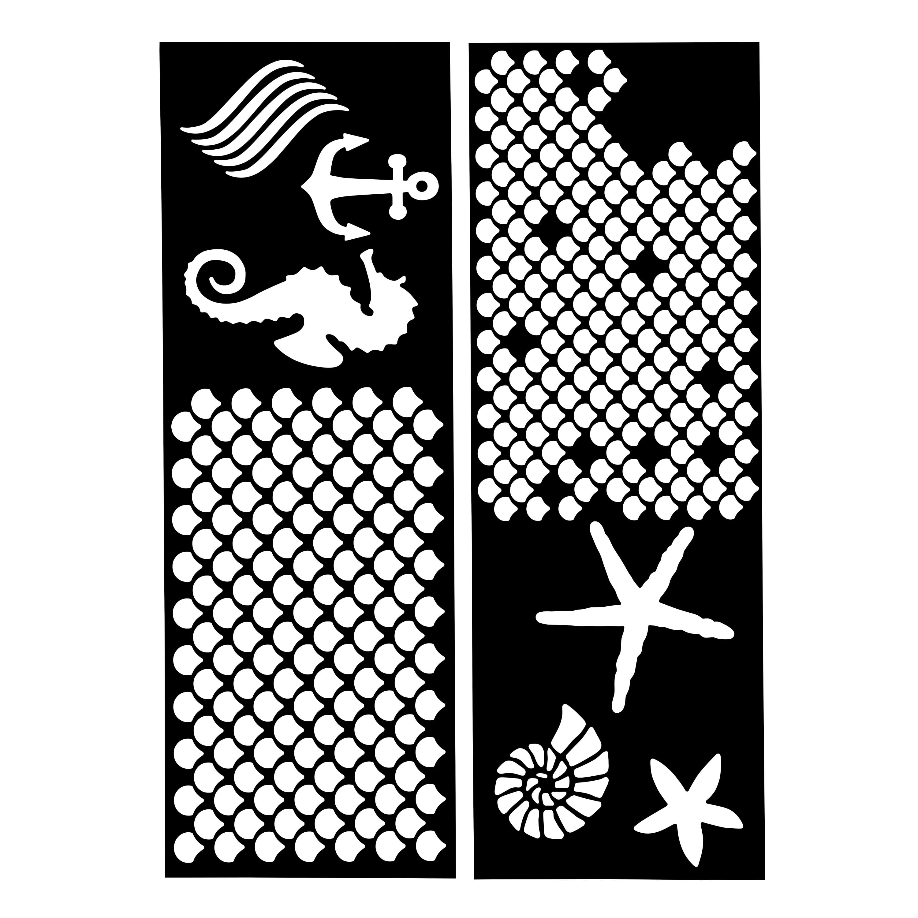 wet n wild Fantasy Makers Face and Body Stencil, Mystic Mermaid