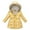Gold, variant on TiaoBug Girls Winter Warm Outerwear Down-Alternative Puffer Hooded Jacket Coat with Faux Fur Trim Gold 9-10