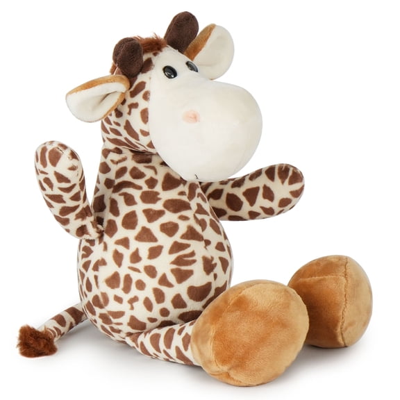 BenBen Giraffe Stuffed Animal, 12in Baby Giraffe Plush Toys Valentine's Day Gift for Kids Boys Girl, Brown