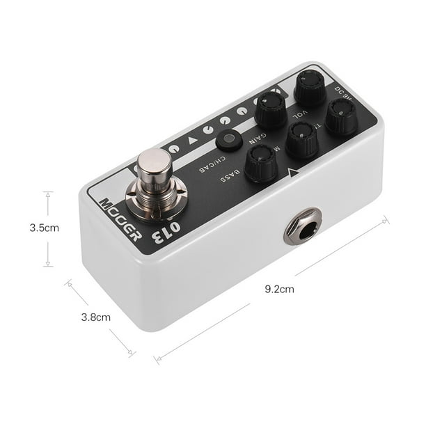 ギター Mooer Micro Preamp 013 MATCHBOX MOOER Guitar Digital