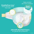 thumbnail image 2 of Pampers Swaddlers Diapers, Size 3 (13-26 lbs), Absorbent, Keeps Baby Dry and Comfortable, Skin Safe Disposable Baby Diaper, 2 of 9