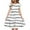 White-18, variant on Avrntaa Cute Ruffle Sleeve Girls Summer Dress Casual Crewneck Swing A-Line Midi Dress for Age 5 to 14