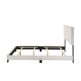 thumbnail image 3 of ACME Lien Queen Bed in White PU, 3 of 4