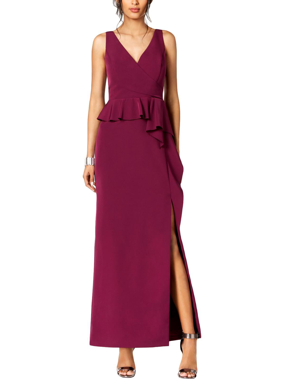 Vince Camuto - Vince Camuto Womens Evening Ruffle Formal Dress ...