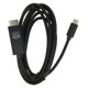 thumbnail image 4 of Cable adaptador de interfaz multimedia HD a tipo C sin retraso 4K con la misma pantalla para teléfono y TV, 4 of 12