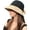 Beige, variant on CoCopeaunts Women's Straw Bucket Hats Beach Sun Hats Straw Fisherman Hat Breathable Windbreak Rope Cute Bow Straw Cap for Vacation