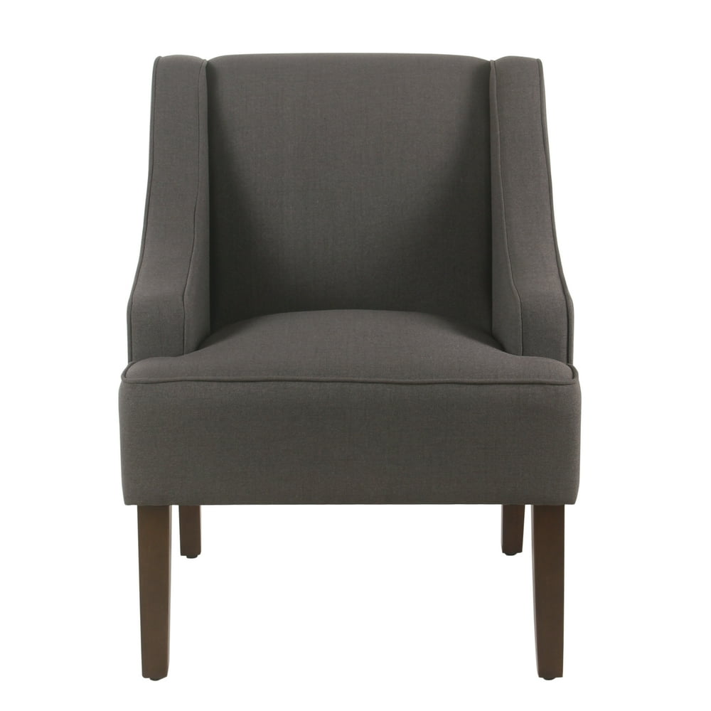HomePop Classic Swoop Arm Accent Chair