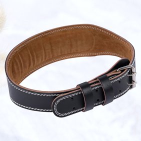 Milisten Adjustable Lumbar Support Belt for Weightlifting and Fitness, Back Brace for Men and Women, Medium Size
