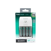 Sony BC-G34HLD4EN - 7 hr battery charger - (for 4xAA/AAA) 4 x AA type