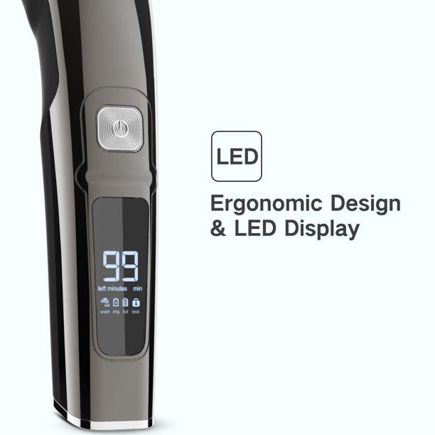 At regere Glæd dig Napier Electric Hair Clippers for Men Professional Outliner,2020 New Cordless Zero  Gapped Trimmer Barber Accessories Grooming Waterproof Rechargeable Close  Cutting T-Blade 0mm Bald Detail Beard Shaver - Walmart.com