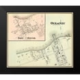 thumbnail image 2 of Woolman 14x12 Black Modern Framed Museum Art Print Titled - Oceanic, Fair Haven New Jersey Landowner, 2 of 5