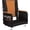 Orange, variant on Extra Wide Stadium Seats with Back Support, Bleacher Chairs with High Back and Cushion, Padded Portable Fording Bleacher Seat with Armrests, Cup Holder and Storage Pockets (Black)