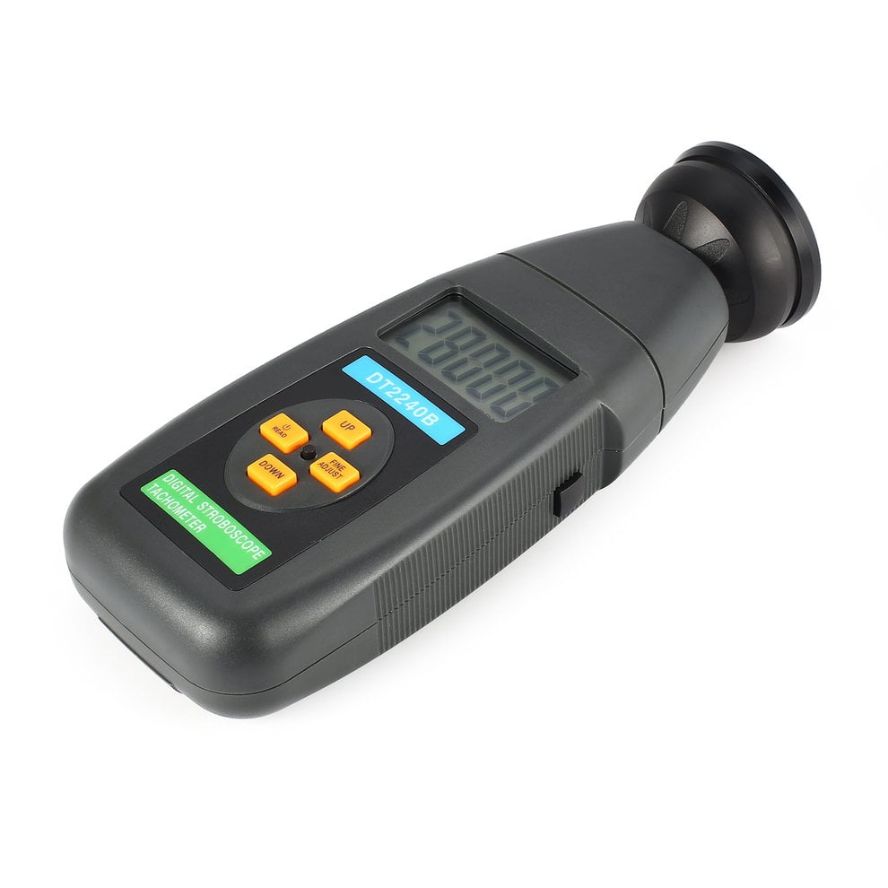 DT2240B Digital Non-Contact Flash Stroboscope Tachometer Revolution Meter  V1 