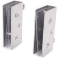 thumbnail image 3 of 2 Pack Cabinet Door Pivot Hinge Top and Bottom Mount Large Glass Door Latch, 3 of 5