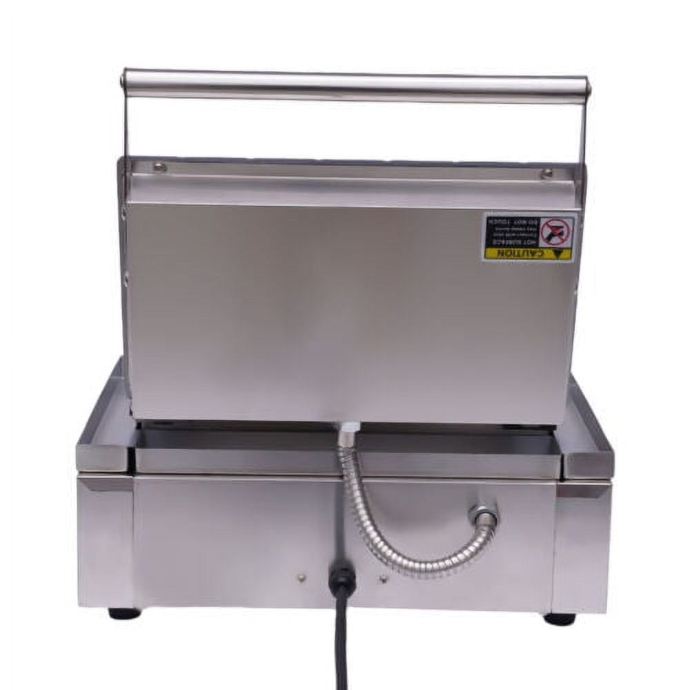 1500W Commercial Nonstick Waffle Corn Hot Dog Maker Machine for Home Restaurant