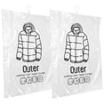thumbnail image 3 of 2 fundas para colgar ropa, bolsas de almacenamiento al vacío, bolsas de almacenamiento para ropa, bolsas de vacío para viajes (M), 3 of 6