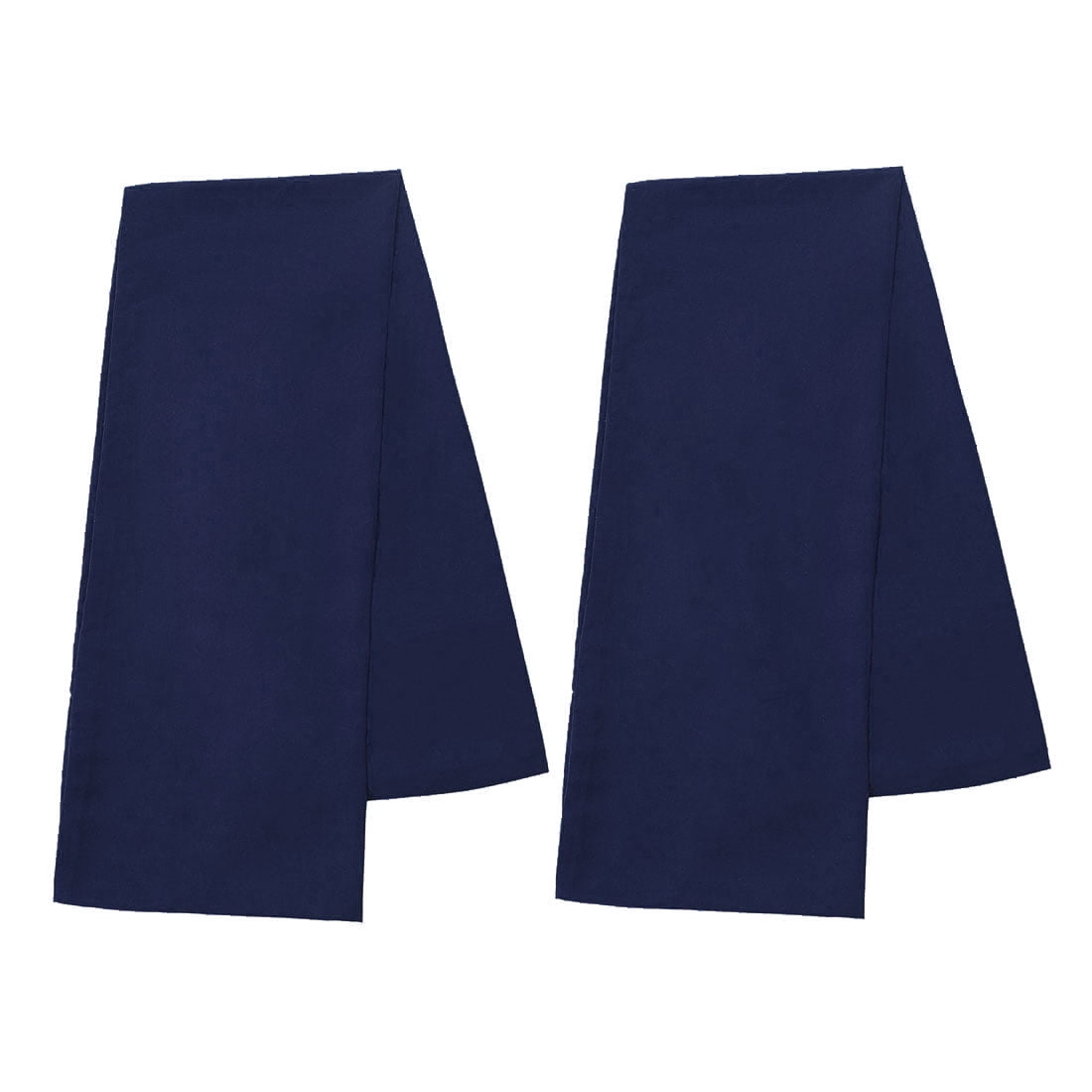 Unique Bargains Microfiber Solid Long Body Pillowcases, 2-Pack Navy 20" x 72"