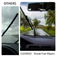 thumbnail image 2 of CLEARGO Wiper Blade Kit (Front + Rear) for 2021–2025 Ford Bronco Sport – Driver 22", Passenger 21", Rear 9" – All-Season OEM Quality, 2 of 8