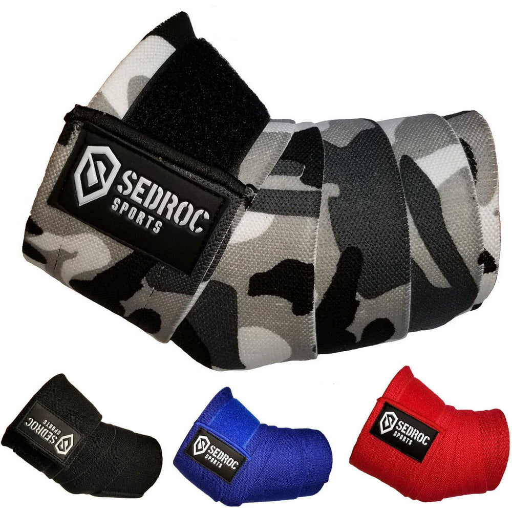 Sedroc Sports Weight Lifting Elbow Support Wraps Powerlifting Gym