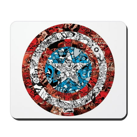 Cafepress Shield Collage Non Slip Rubber Mousepad Gaming