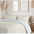 thumbnail image 6 of Ambesonne Pastel Duvet Cover Sets, Vintage Repetitive Hearts, 2-King, Champagne and White, 6 of 6