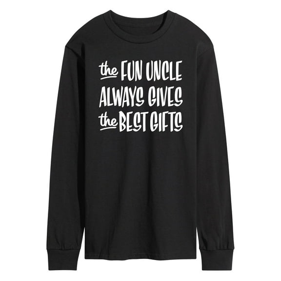 Instant Message - Best Christmas Gifts Fun Uncle - Men's Long Sleeve T-Shirt