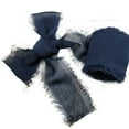 thumbnail image 6 of Dserhfy Frayed Edged Wrinkle Chiffon Silk Ribbon Wedding Flower Bouquet Wrap Decor Prop, 6 of 7