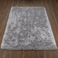 thumbnail image 2 of Dalyn Impact Area Rug IA100 Ia100 Silver Silver Shag Plush 2' x 3' Rectangle, 2 of 12