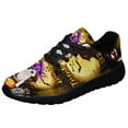 thumbnail image 2 of Boston Terrier Halloween Trick Or Treat Shoes Women's Fashion Sneakers Tennis Running Shoes for Men Women Black Size 8, 2 of 7
