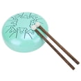 thumbnail image 1 of Tambor de lengua 5,5 pulgadas 8 notas Chakra tanque aleación patrón animal instrumento de percusión presente, 1 of 12