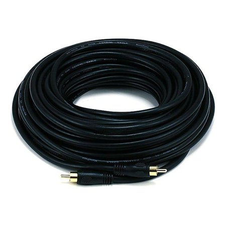 UPC: 0844660029823 | Monoprice 2982 50  RCA Cable Black 102982