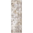 thumbnail image 6 of UERMEI 2x6 Washable Runner Rugs for Hallway, Modern Abstract Non Slip Indoor Rug for Entryway Doormats Bedroom Kitchen, Vacuum-Friendly Home Decor Carpet,Golden, 6 of 8