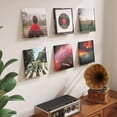 thumbnail image 2 of Floating Shelves Lifewit para discos de vinilo, paquete de 6 unidades, acrílico transparente, 2 of 8