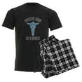 thumbnail image 6 of CafePress - Proud Dad Of A Nurse Men's Dark Pajamas - Men's Dark Loose Fit Cotton Pajama Set, 6 of 7