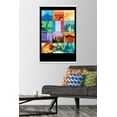 thumbnail image 3 of Paris - Collage Wall Poster with Wooden Magnetic Frame, 22.375" x 34", 3 of 3
