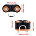 thumbnail image 3 of Stainless Steel Boat 2 Row Cam Cleat Climbing Cleats Sailing Hardware Sticks Rope Quick Release Clips Paracord Tools Hardware Water Sports Sailing, 3 of 6