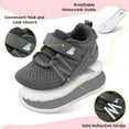thumbnail image 3 of Barerun Newborn Baby Sneakers Toddler Shoes With Anti-Slip Sole Breathable, 3 of 6