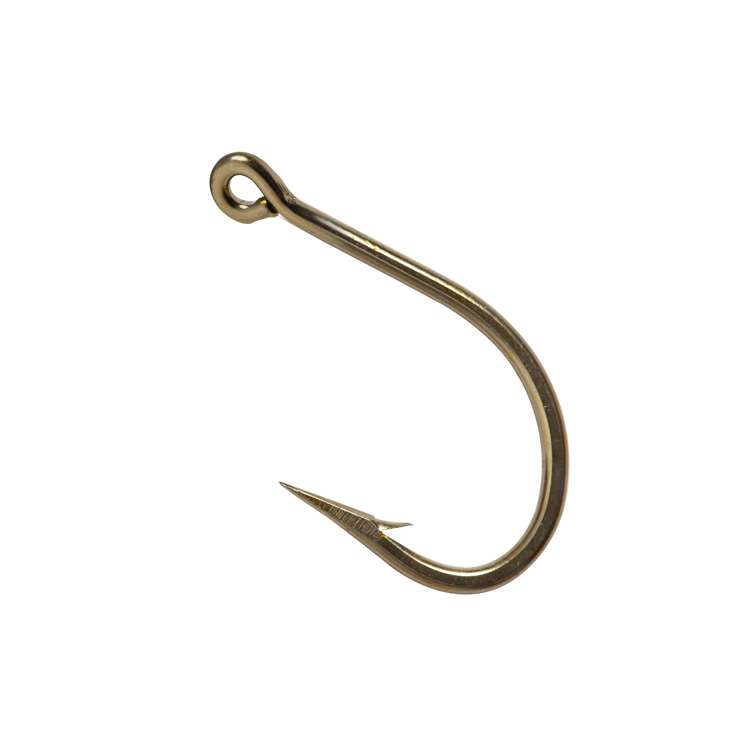 Mustad O'Shaughnessy Hook (Bronze) - Size: 2/0 8pc