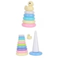 thumbnail image 1 of 2 Juegos de Juguetes de Anillos Apilables para Bebés, Juguete de Clasificación para Bebés [juguetes Educativos Yotijar Anillos de apilamiento de arcoíris, 1 of 10