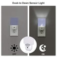 thumbnail image 3 of Naloa Blue And White Porcelain Chinaware Night Lights Plug into Wall, Dusk to Dawn Sensor Warm White Led Night Light 0.5W, Nightlight suit for Adults, Bedroom, Bathroom, Hallway, Kitchen, 3 of 5