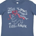 thumbnail image 4 of Inktastic I Have Small Hands, but My Papas Wrapped Around My Little Finger Boys or Girls Toddler T-Shirt, 4 of 5